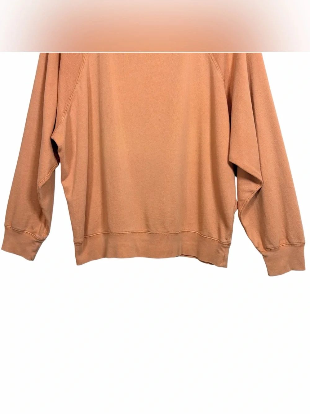 J.CREW Women’s Magic Rinse(TM) Lightweight Crewneck Sweatshirt Warm Taupe, MED - Picture 4 of 10